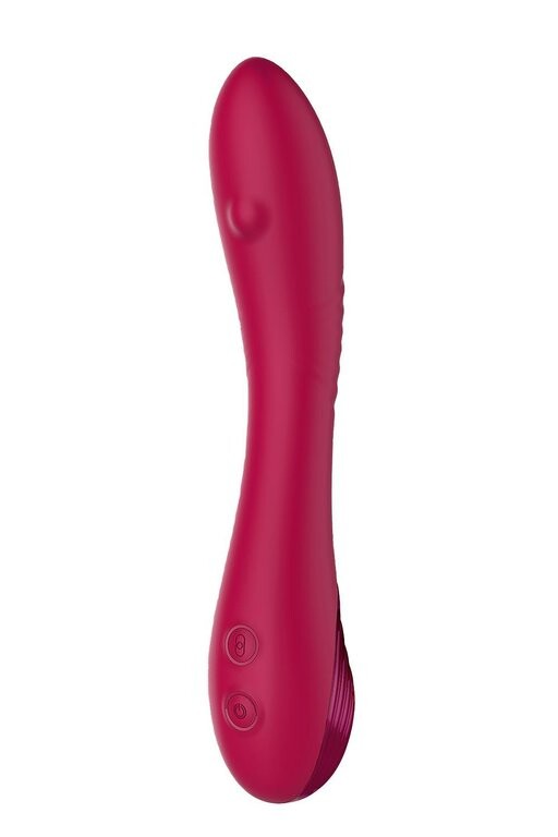 Вібратор для точки G Dream Toys Sparkling Cecilia з кулькою, що рухається, рожевий, 20 х 3.4 см - Зображення 5