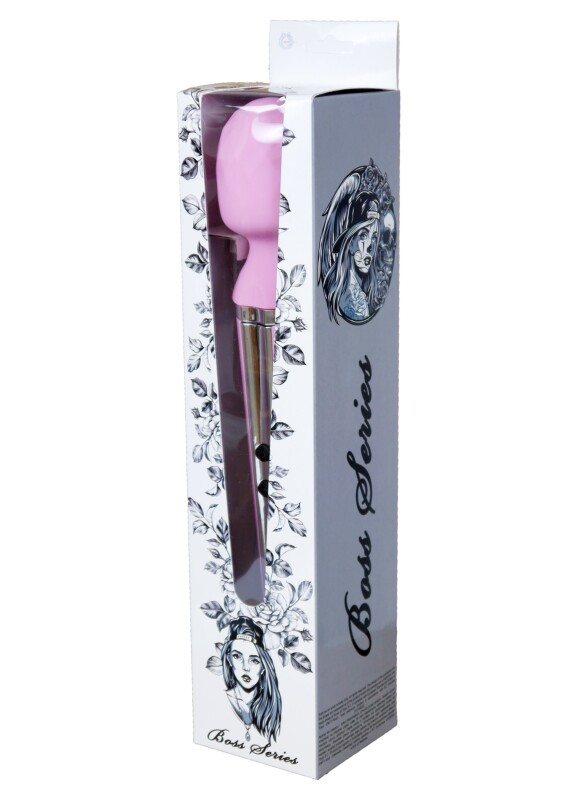 Вібромасажер Massager Genius, рожевий, 31 х 6 см - Изображение 1