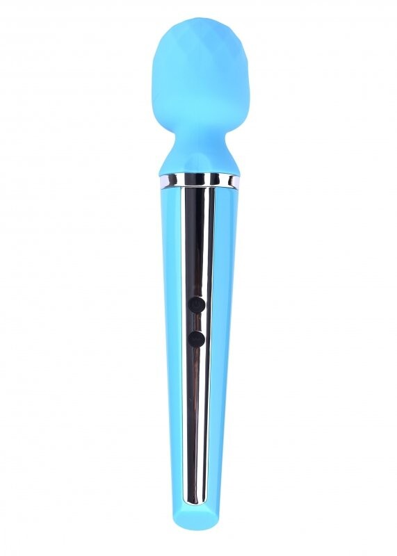 Вібромасажер Massager Genius, блакитний, 31 х 6 см - Зображення 1
