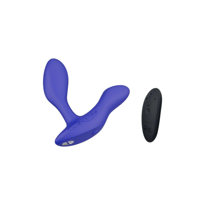 Масажер простати смарт Vector+ Royal Blue від We-Vibe (Вівайб) синій, 10.6 х 3 см - Зображення 3