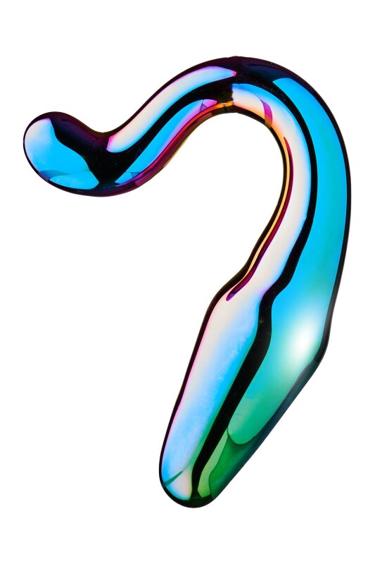 Анальний плаг Dream Toys Glamour Glass із боросилікатного скла, 10.5 см х 2.9 см - Изображение 4