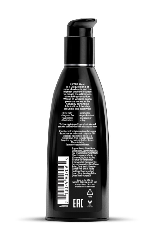 Лубрикант на силіконовій основі Wicked Sensual Care зігріваючий, 60 мл - Зображення 1