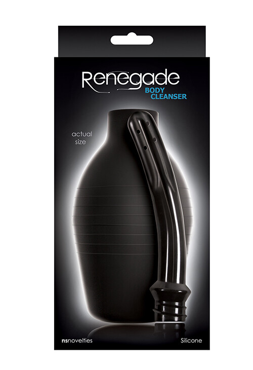 Анальний душ NS Novelties Renegade Body Cleanser, чорний - Зображення 1