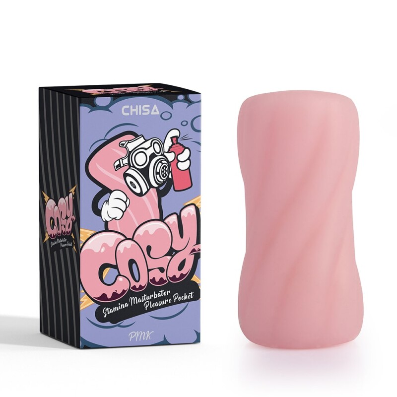 Мастурбатор нереалістичний Chisa COSY Stamina, рожевий, 8 х 4 см