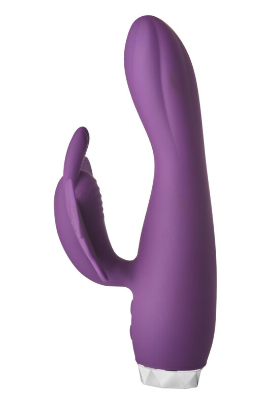 Вібратор-кролик Dream Toys FlirtsButterfly, фіолетовий, 17 х 3 см - Зображення 4