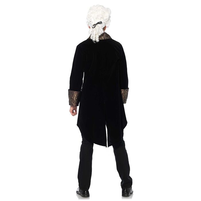 Чоловічий костюм Графа Дракули Leg Avenue Deluxe, 2 предмета, M/L, чорний - Изображение 1