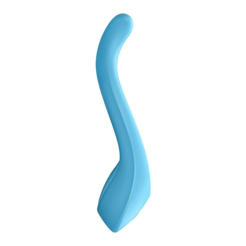 Вібратор для пар Satisfyer Endless Love багатофункціональний, блакитний, 13 х 3.2 см - Изображение 3