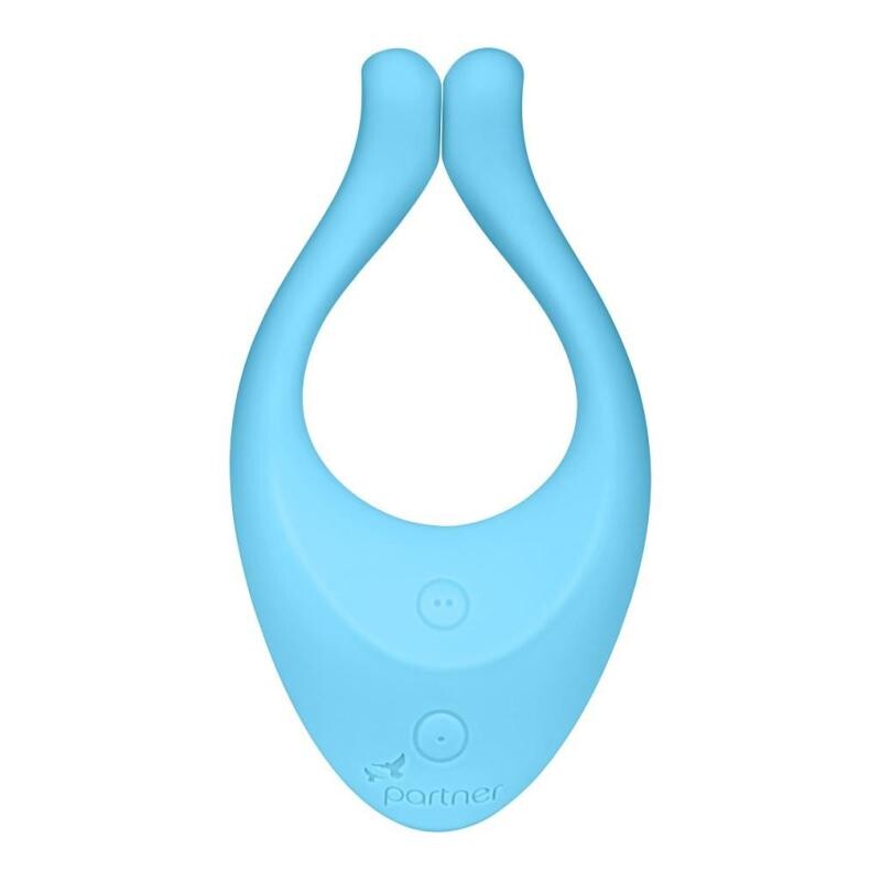 Вібратор для пар Satisfyer Endless Love багатофункціональний, блакитний, 13 х 3.2 см - Изображение 2