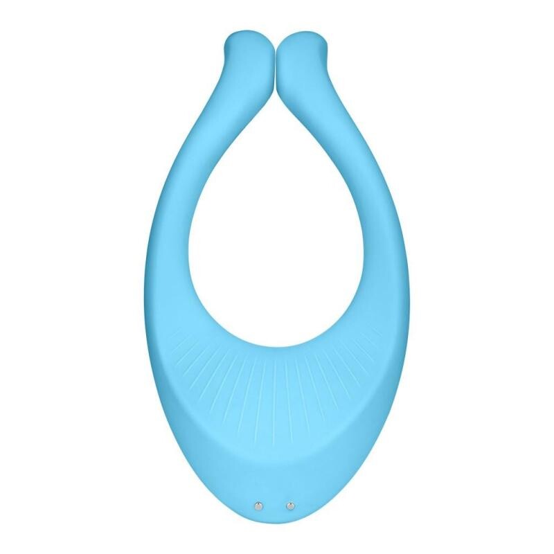 Вібратор для пар Satisfyer Endless Love багатофункціональний, блакитний, 13 х 3.2 см - Изображение 4