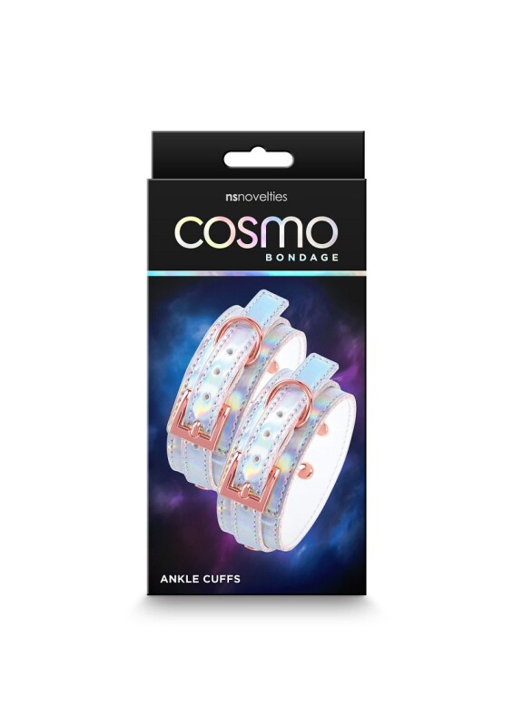 Наручники NS Novelties Cosmo Bondage Ankle Cuffs Rainbow, різнокольорові - Изображение 1