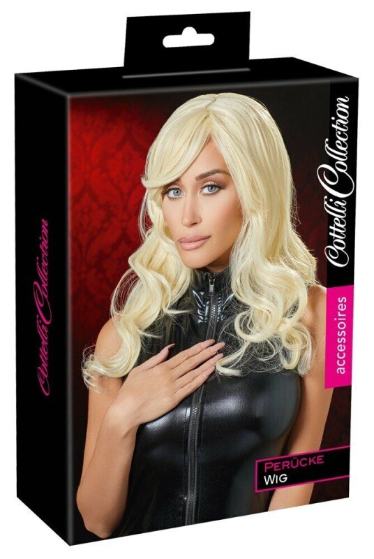 Перука блонд з легкими завитками Wavy Blonde Wig - Изображение 1
