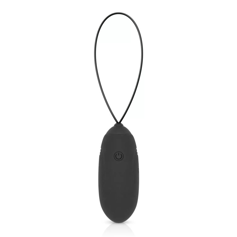 Віброяйце з пультом Easytoys Luv Egg, силіконове, чорне, 6.5 х 3.5 см - Изображение 3