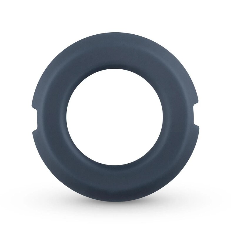 Кільце для члена Boners Cock Ring With Steel Core сіре, 3.7 см