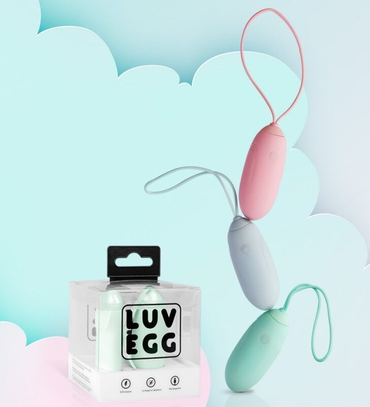 Віброяйце з дистанційним пультом Luv Egg, силіконове, рожеве, 6.5 х 3.5 см - Зображення 7