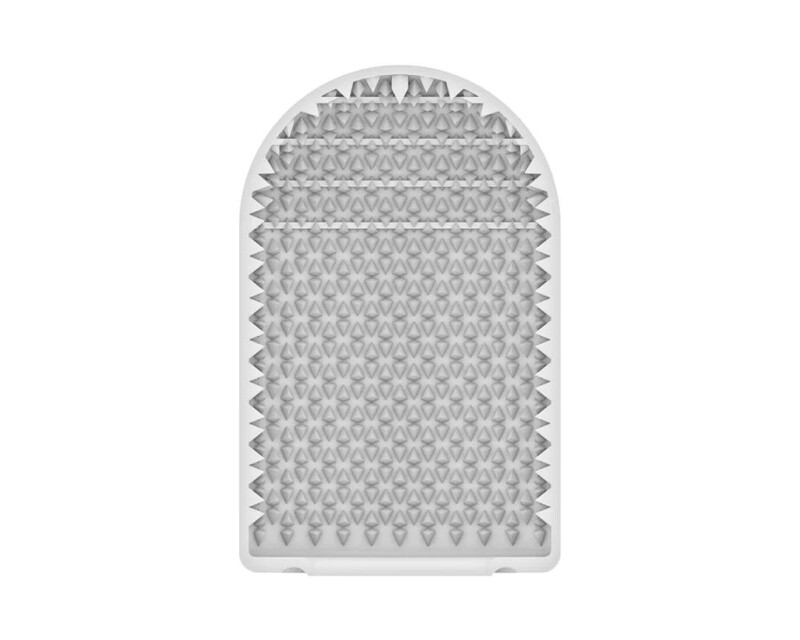 Міні мастурбатор нереалістичний Tenga Pocket Crystal Mist, з рельєфом, білий, 7.5 х 5.5 см - Изображение 5