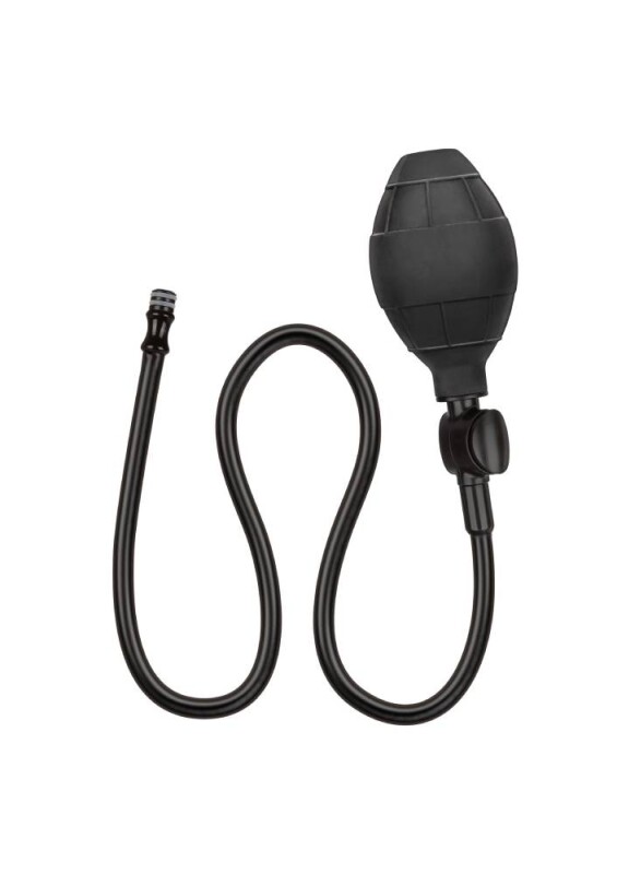 Анальна пробка з накачуванням XL CalExotics чорна, 16 х 4.5 см - Зображення 5