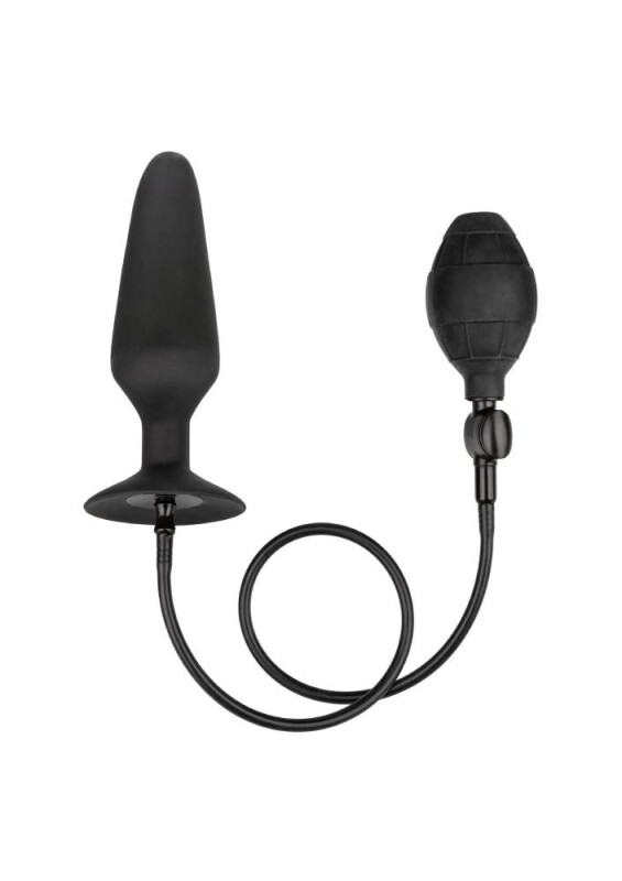 Анальна пробка з накачуванням XL CalExotics чорна, 16 х 4.5 см