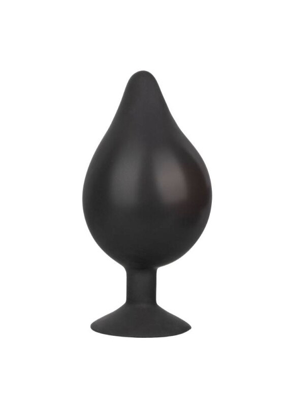 Анальна пробка з накачуванням XL CalExotics чорна, 16 х 4.5 см - Зображення 4