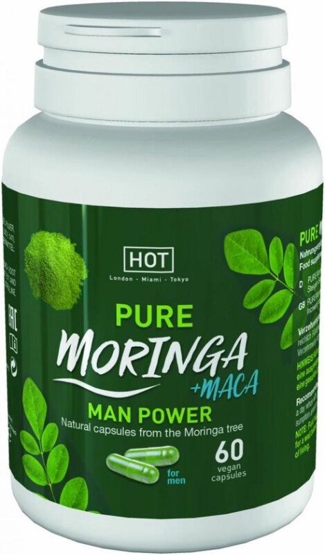 Капсули для посилення потенції HOT Premium Moringa чоловічі, 60 шт