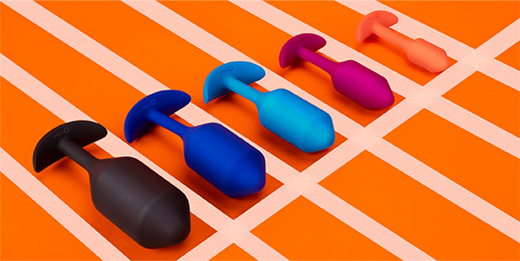 Анальний вібратор Vibe Snug Plug, силіконовий, блакитний, 13.8 х 3.7 см - Изображение 8