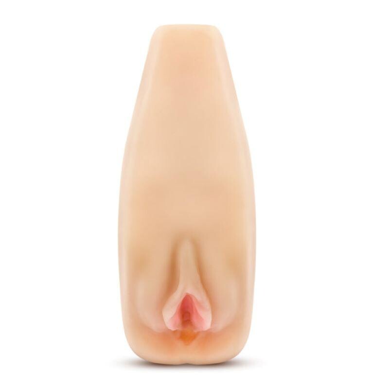 Мастурбатор-вагіна Blush M for Men з віброкулею, бежевий, 17.7 х 6.4 см - Зображення 2