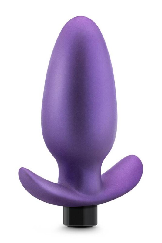 Анальний вібратор Blush Anal Adventures фіолетовий, 12 х 3.8 см - Зображення 2