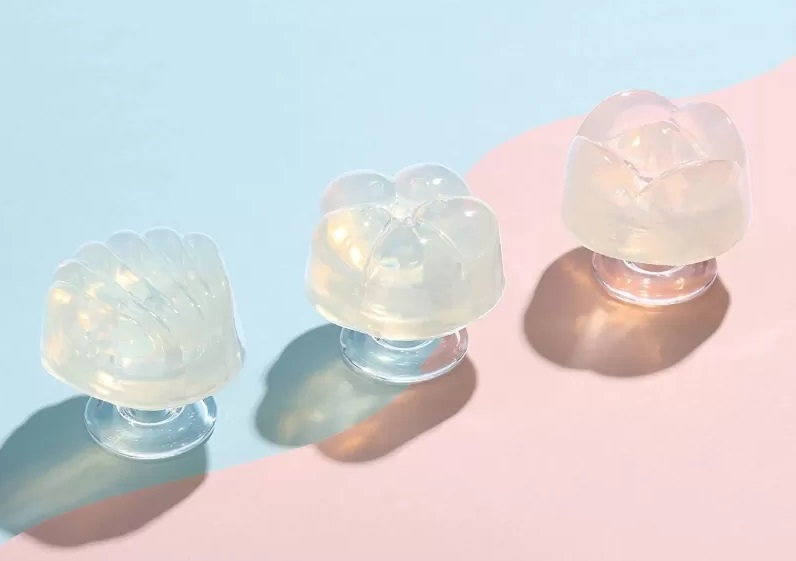 Масажер для клітора рельєфний Iroha Petit Shell, желейний, білий, 5.3 х 3.5 см - Изображение 5
