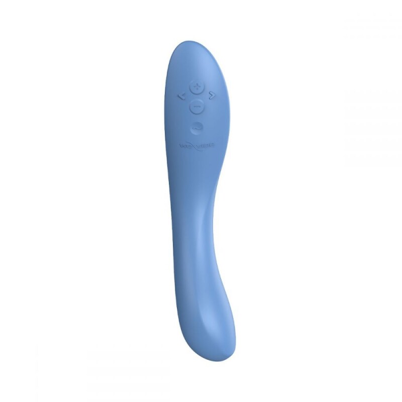 Вібратор для точки G Rave 2 We-Vibe, силіконовий, синій, 19.3 х 3 см - Зображення 2