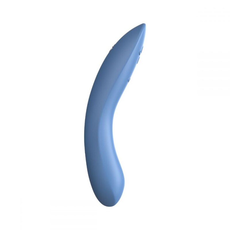 Вібратор для точки G Rave 2 We-Vibe, силіконовий, синій, 19.3 х 3 см - Зображення 3