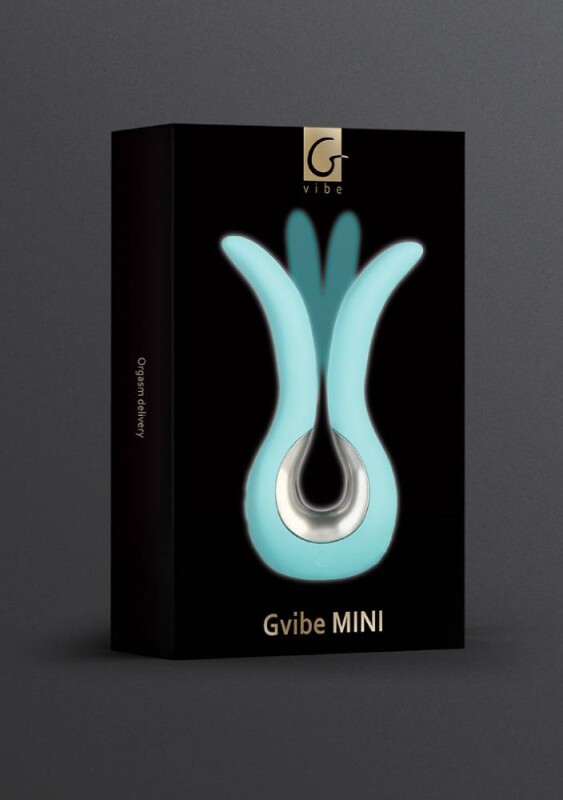 Подвійний вібратор Gvibe Tiffany універсальний, м'ятний, 10.5 х 2 см - Изображение 1
