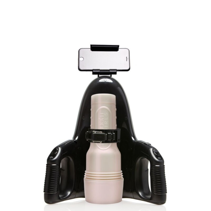 Адаптер для мастурбаторів Fleshlight Universal Launch Stroking Simulator, автоматичний з фрикціями, з тримачем для смартфона - Изображение 6