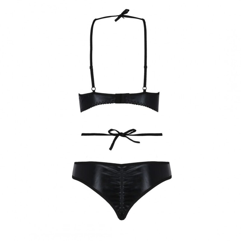 Комплект Passion Navel, чорний, S/M - Изображение 3