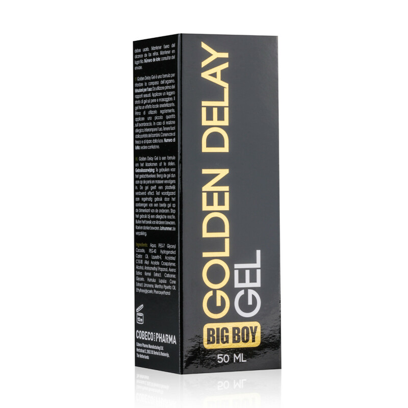 Гель пролонгатор Big Boy Golden Delay Gel, 50 мл - Зображення 4