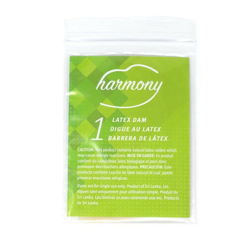Серветка для орального сексу Harmony з латекса, 1 шт