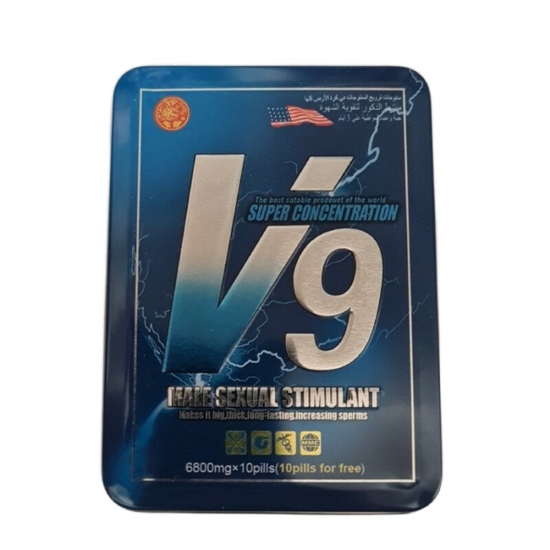 Пігулки V9 Super Consentration для підвищення потенції, 10 шт