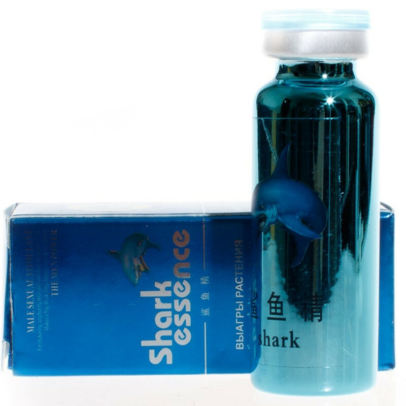 Збудник чоловічий Shark Essence для сильної ерекції, 10 шт. - Зображення 1