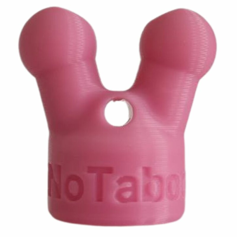 Насадка для поперса NO TABOO без клапана, рожева, розмір S