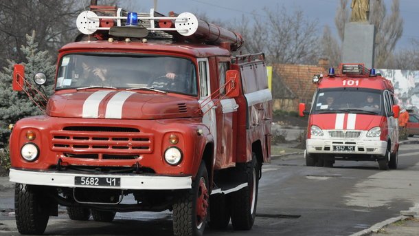 В Запорожье в садовом товариществе сгорел дачный дом