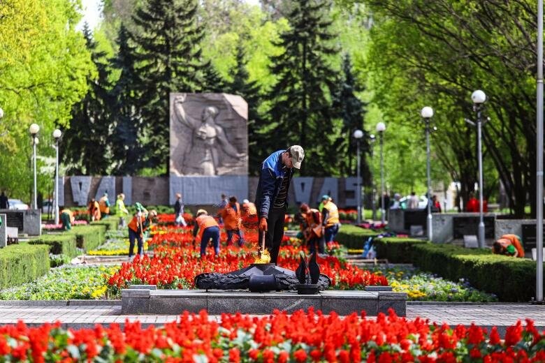 Цветы у вечного огня картинки