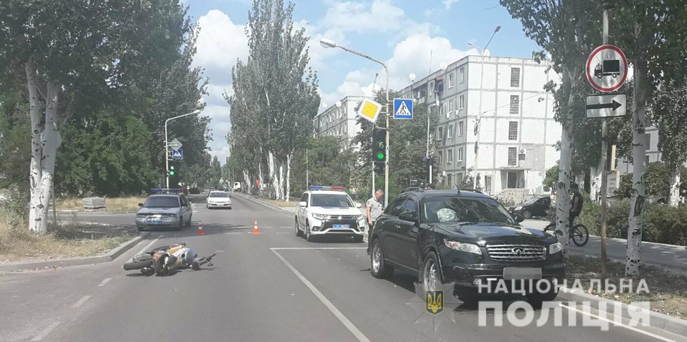 В Энергодаре водитель «Инфинити» поехал на красный и устрои..., фото-1 В Энергодаре водитель «Инфинити» поехал на красный и устроил смертельное ДТП, – ФОТО , фото-1