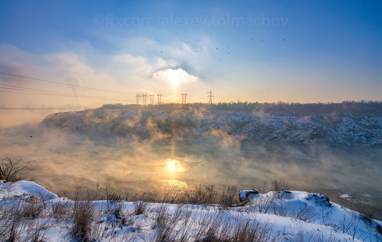 Запорожский фотограф снял редкое природное явление - алмазную пыль, фото-2
