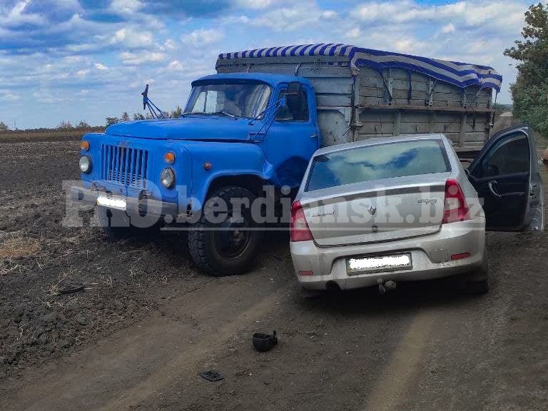 В Бердянском районе столкнулись грузовик и легковушка: в ДТП погиб 50-летний мужчина
