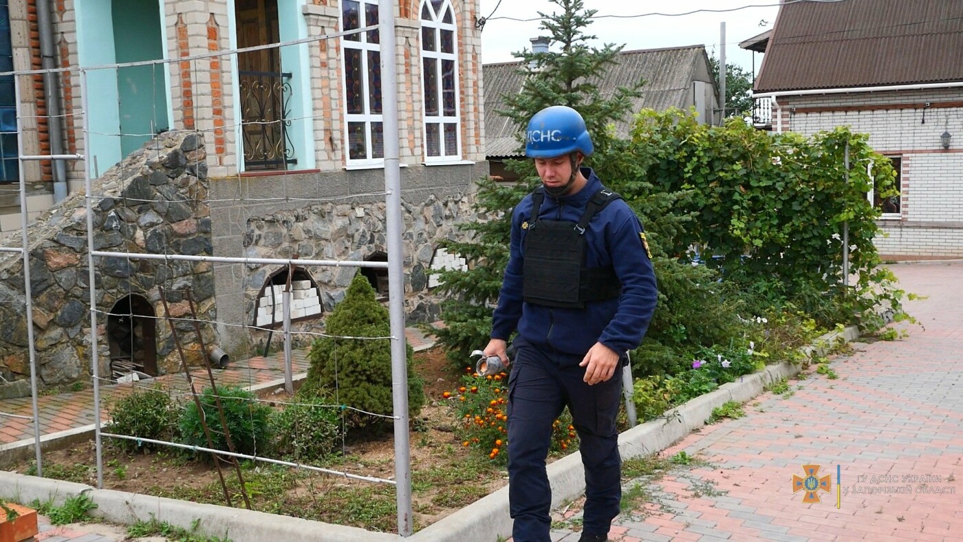 Піротехніки ДСНС знешкодили залишки снаряду 