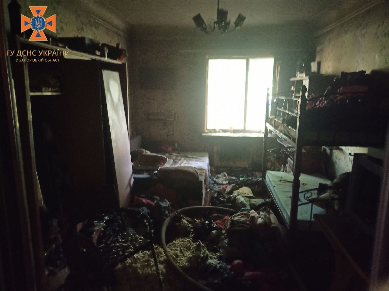 У Запоріжжі сталася пожежа у гуртожитку