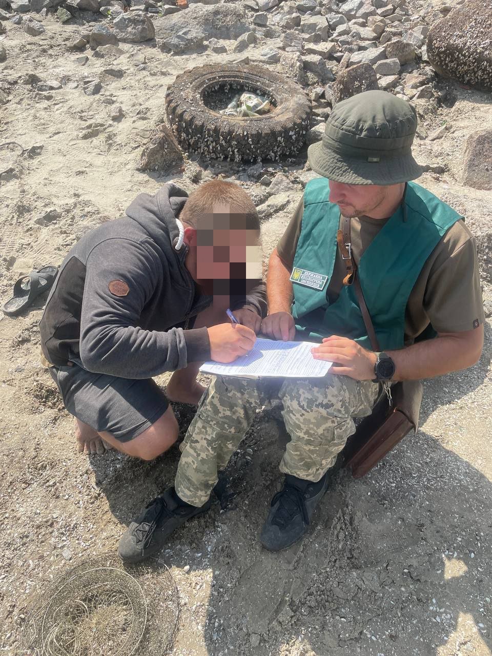 У Запоріжжі на території заказника спіймали браконьера