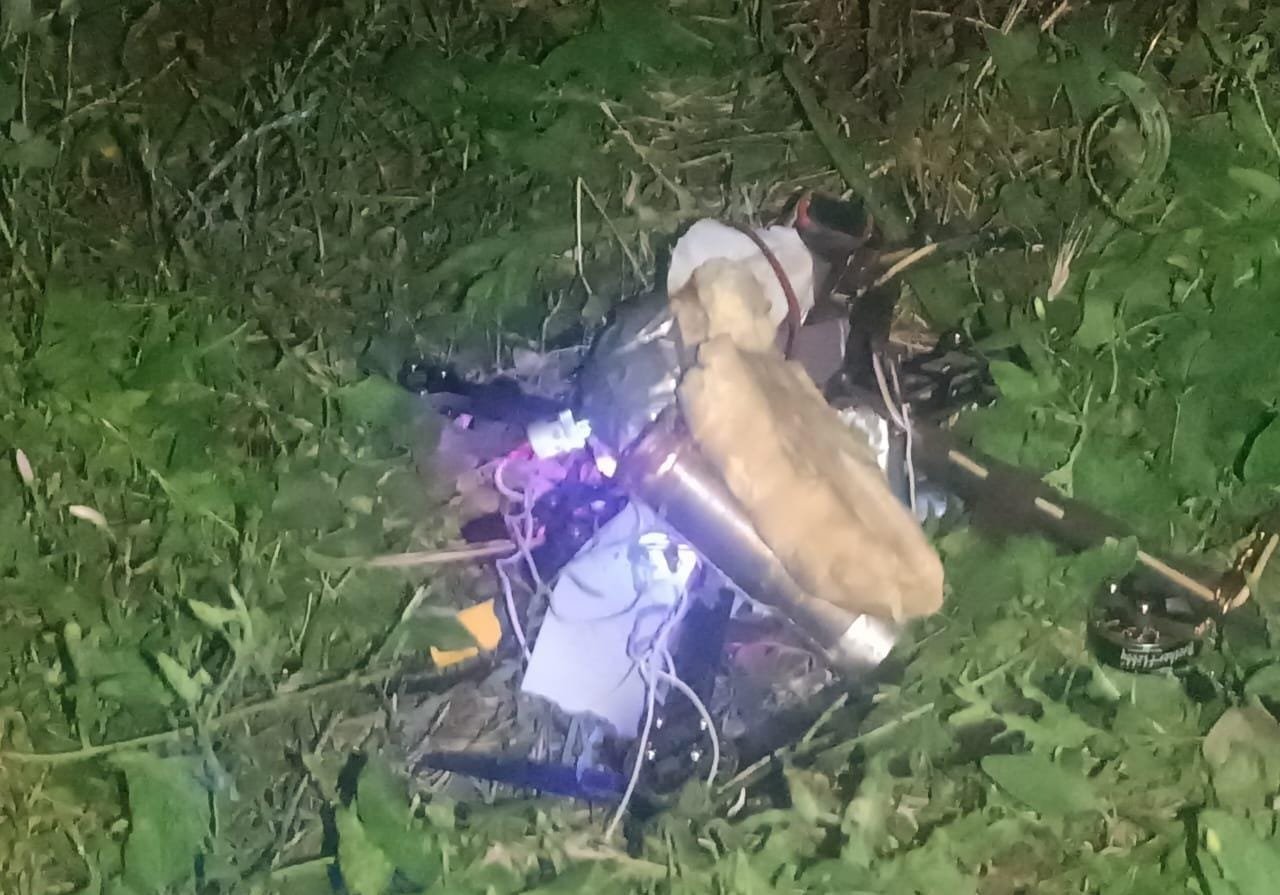 На Запорізькому напрямку прикордонники «приземлили» ворожий дрон-камікадзе