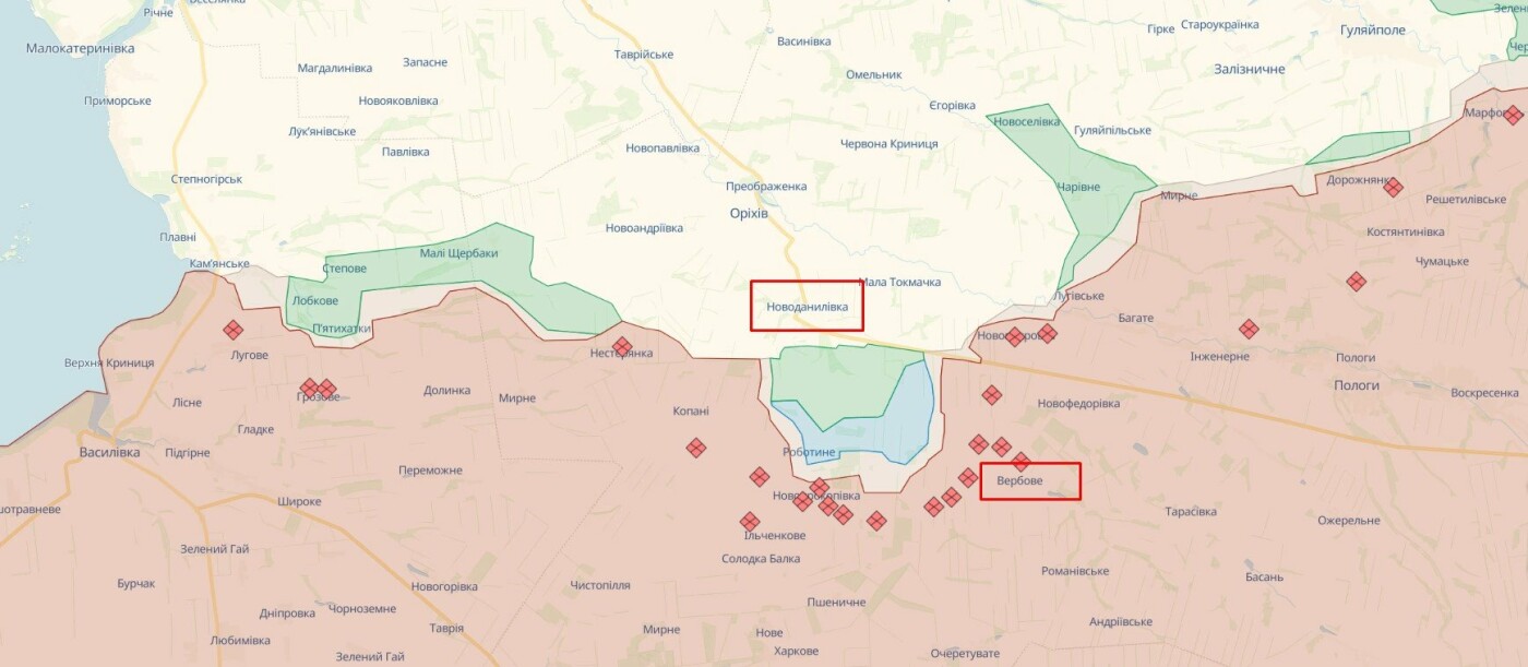 Сили оборони продовжують наступ на Мелітопольському напрямку та мають успіх, - Генштаб