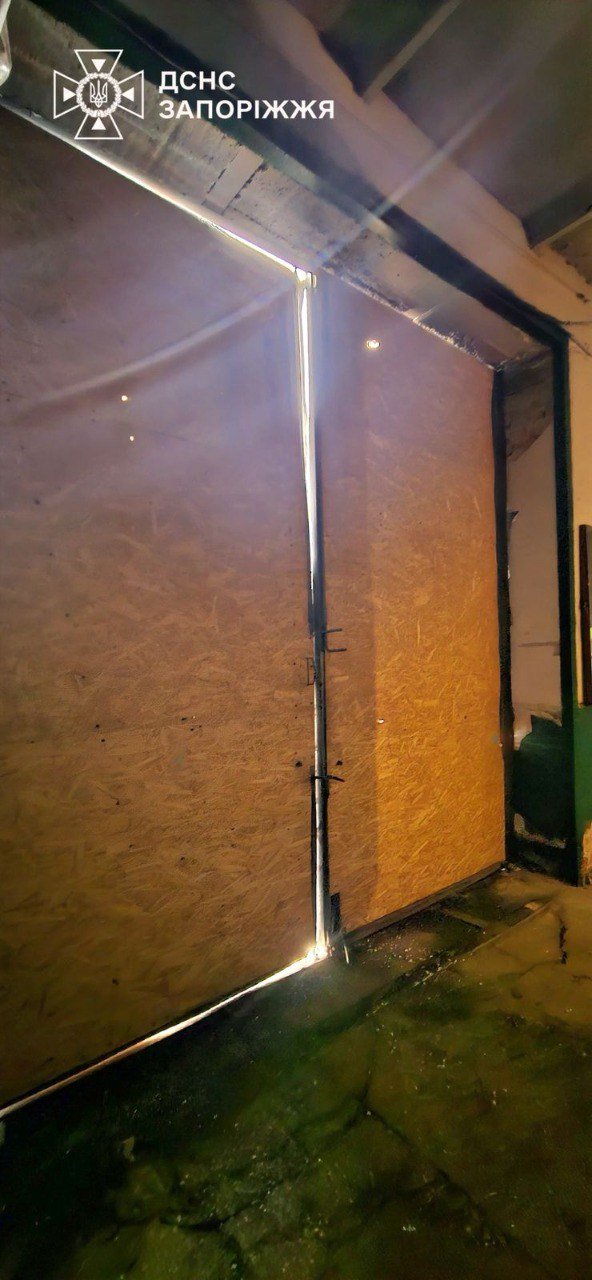 У Запорізькій області у результаті обстрілу пошкодило будівлю ДСНС