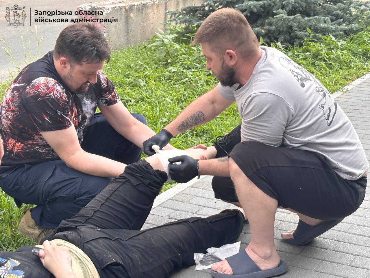 У Запоріжжі внаслідок нової атаки поранено двоє жінок