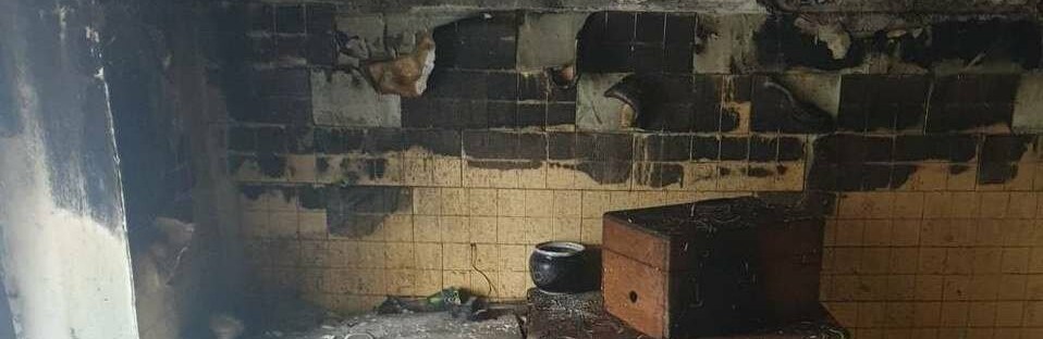 В Запорожье 8 спасателей тушили возгорание частного дома